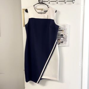 Beautiful navy and white Tommy Hilfiger dress pristine condition